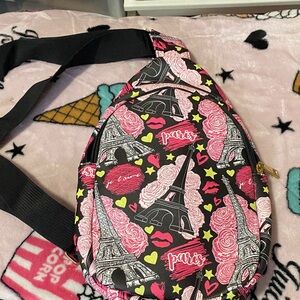 Paris Themed Crossbody Bag